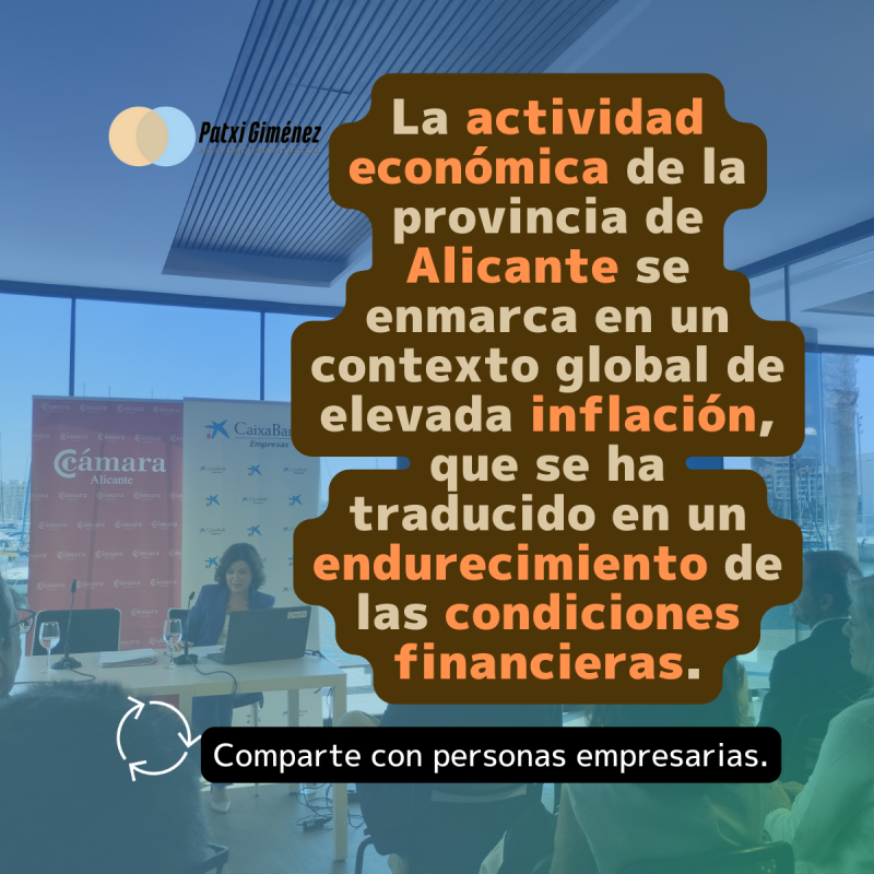 Actividad económica provincia Alicante.